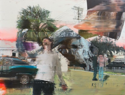 Andy Denzler, Distorted Land I, 2021