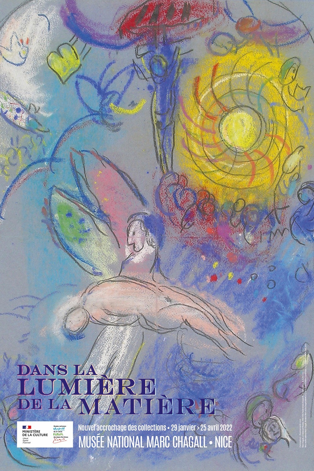 Marc Chagall, in the Light of Matter, Musée National Marc Chagall, Nice