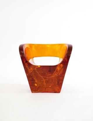 Ron Arad, Little Albert (crystalline) Orange, 2023