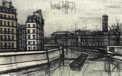 Bernard Buffet, La Seine, 1960