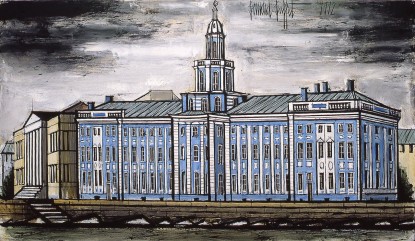 Bernard Buffet, Saint-Petersbourg, Musée d'Anthropologie, 1992