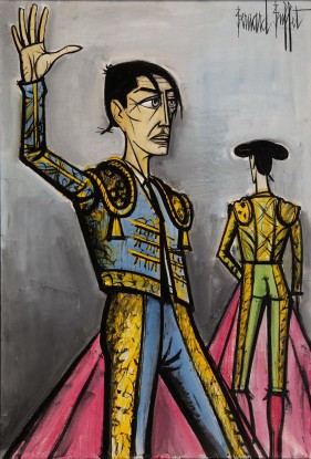 Bernard Buffet, Torero main levée, 1987