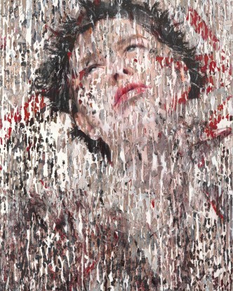 Lita Cabellut, La pluma, 2022