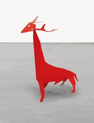 Alexander Calder, The red stag, 1973