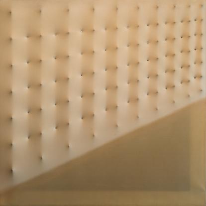 Enrico Castellani, Superficie Opaline, 1976