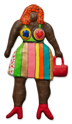 Niki De Saint Phalle, Do You Like My New Dress,  Black (Remembering), 1997 - 2000, 