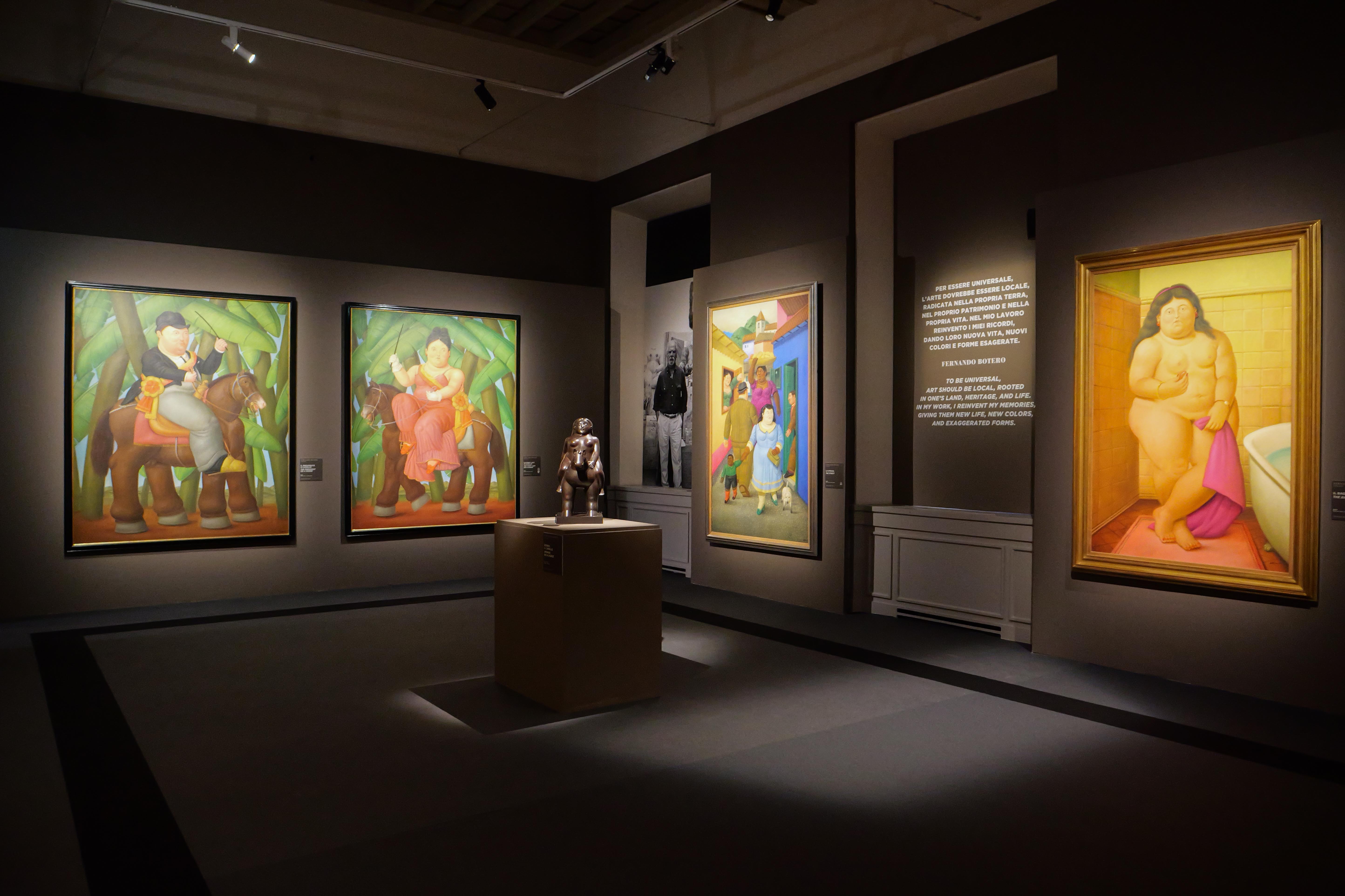 Major Fernando Botero Retrospective at Palazzo Bonaparte