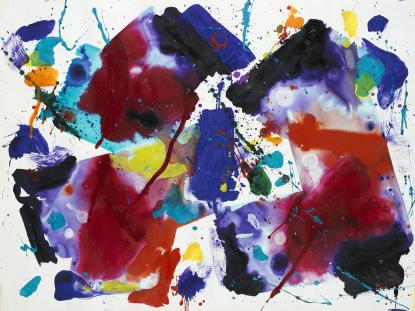 Sam Francis, Untitled, (SF82-252), 1982