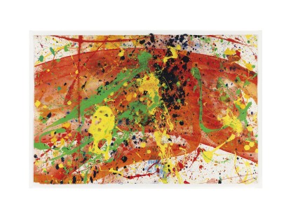 Sam Francis, Bridges to the past, 1990