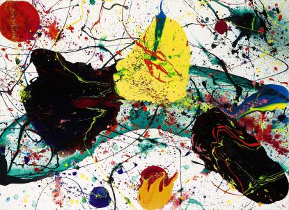 Sam Francis, Untitled (SFF.1501), 1988