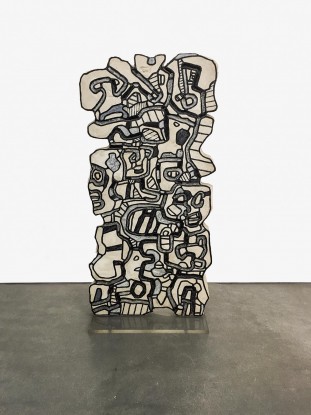 Jean Dubuffet, Elément bleu XII, 1967