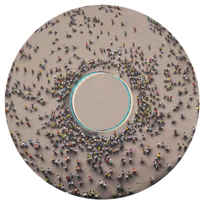 Juan Genovés, Circa, 2014