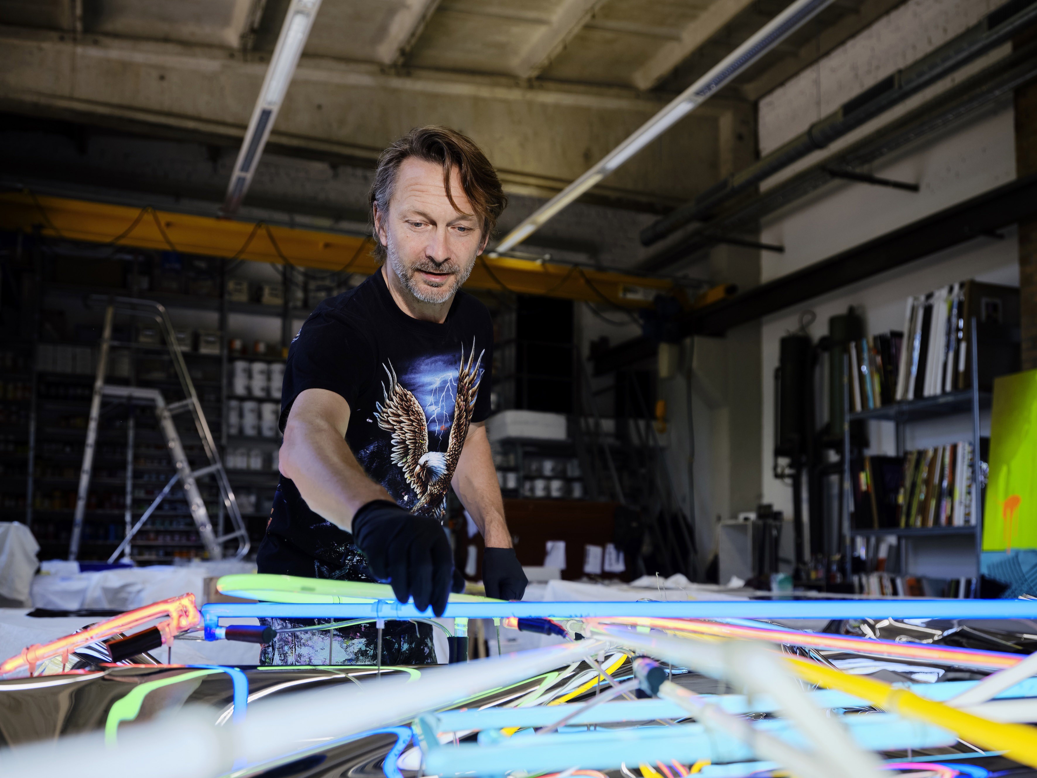 Anselm Reyle’s Ceramic Monuments to Experimentation