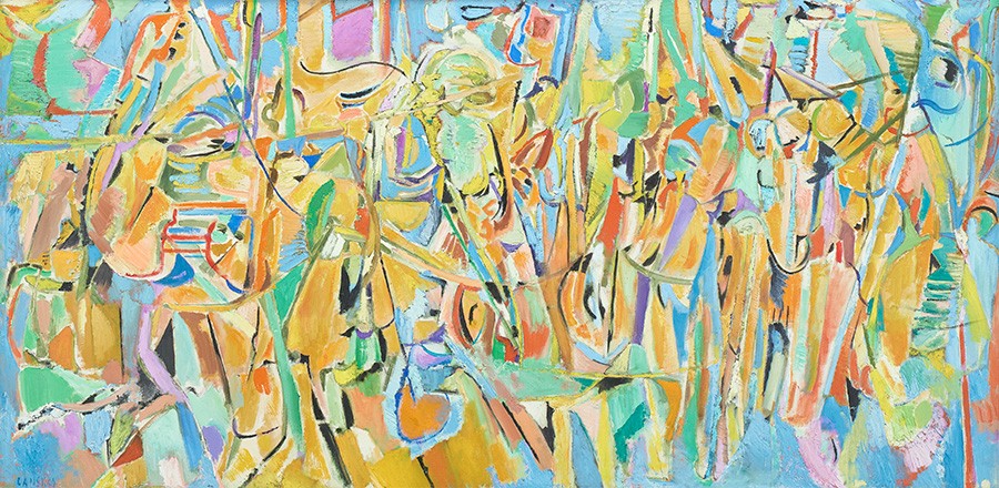 André Lanskoy, La Bataille d'Uccello, circa 1968