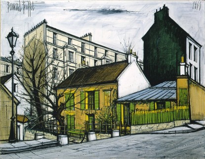 Bernard Buffet, Au Lapin Agile, 1988