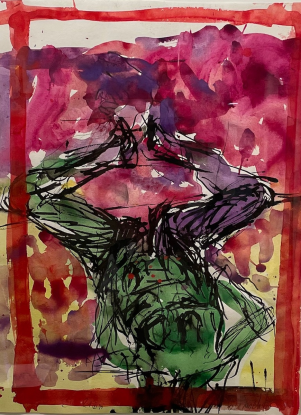 Georg Baselitz, Untitled, 1995
